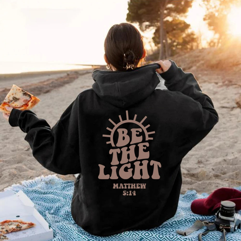 Be the light hoodie sale