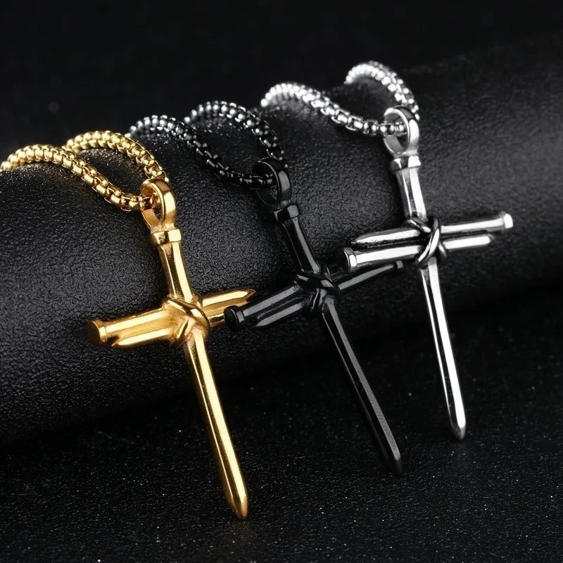 The Nail Cross - Necklace
