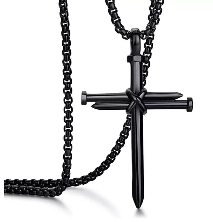 The Nail Cross - Necklace