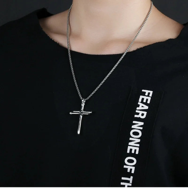 The Nail Cross - Necklace