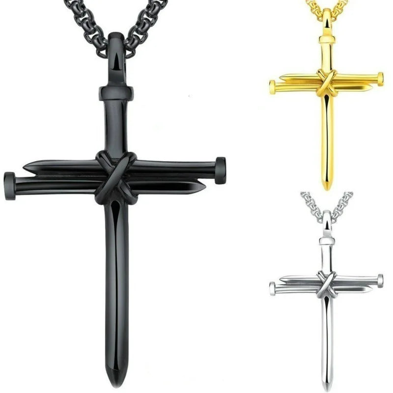 The Nail Cross - Necklace
