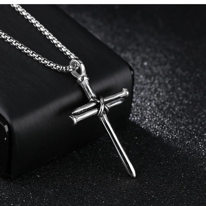 The Nail Cross - Necklace