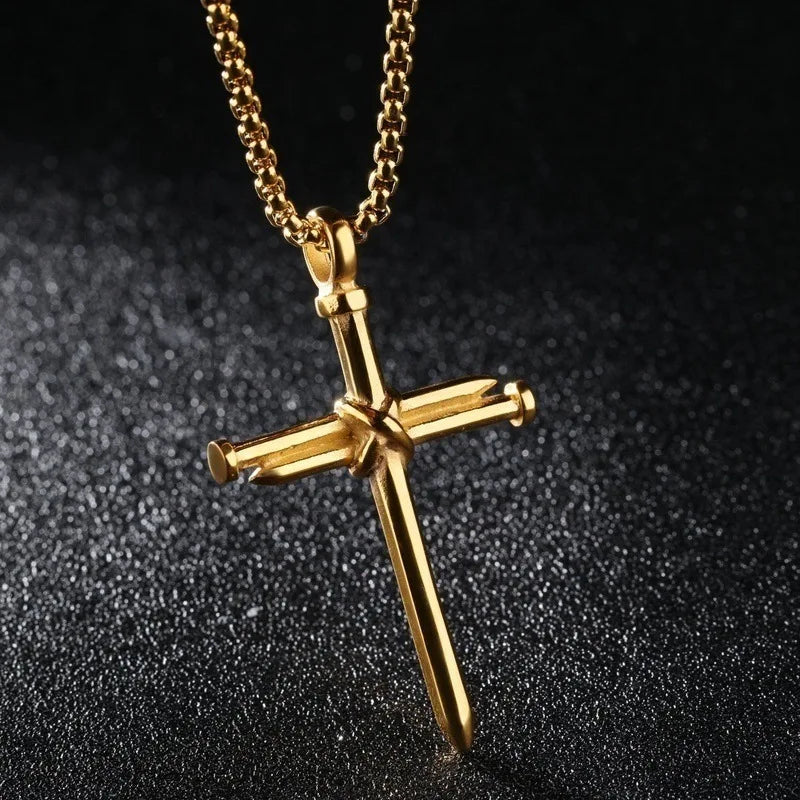 The Nail Cross - Necklace